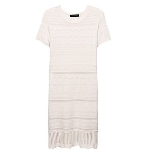 Banana Republic Mixed-Stitch Knit Dress